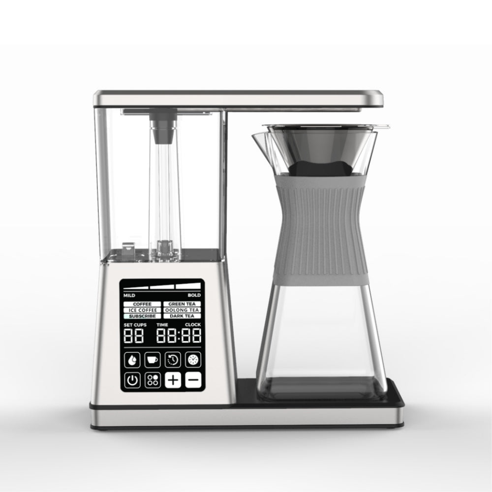 8 CupS Home Use Electric Atuo Drip Coffee Machine LCD control