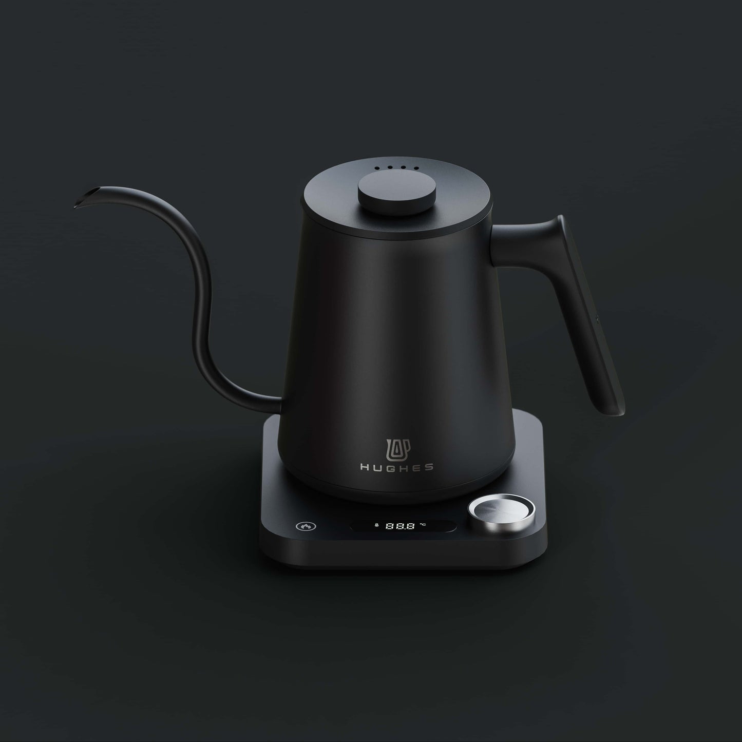 High Quality Fast Heating Cordless Electric Coffee Kettle Automatic Power Digital Display Keep Warm Household Use CB Certified